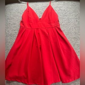 Red Lulu’s mini dress size L